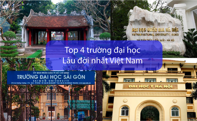 Top 4 trường đại học lâu đời nhất Việt Nam hiện nay