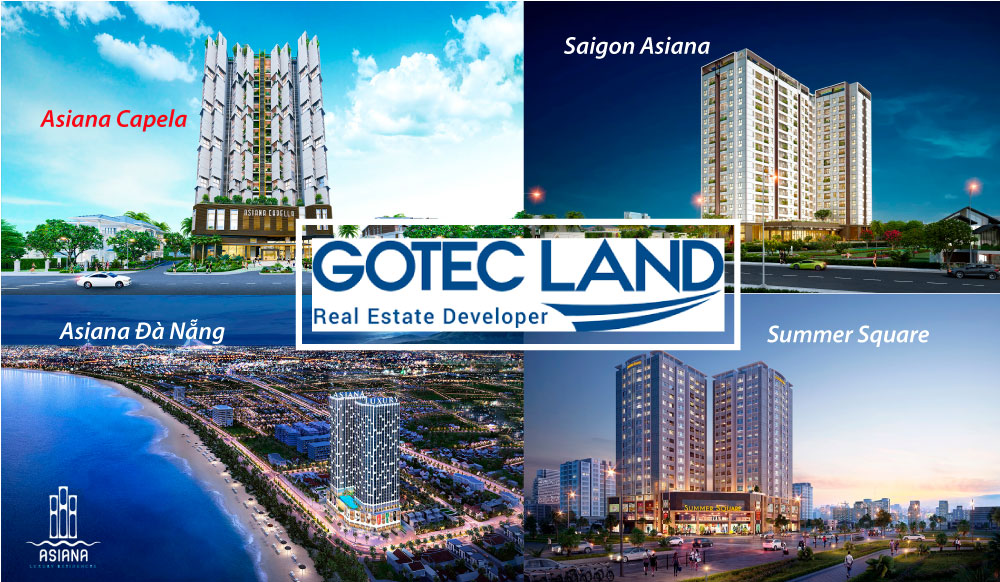 Tổng hợp dự án của chủ đầu tư Gotec Land