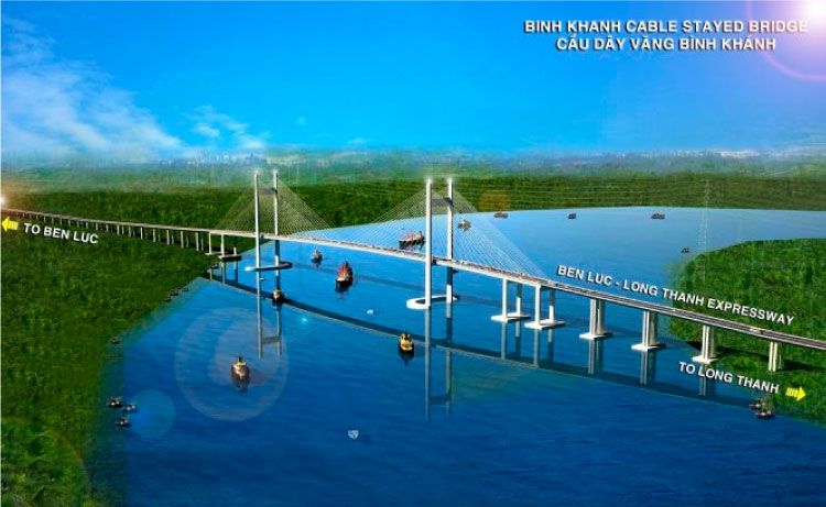 Thông tin tiến độ xây dựng Cầu Bình Khánh mới nhất
