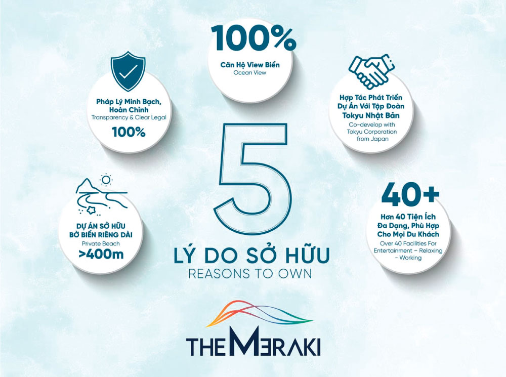 5 lý do bạn nên đầu tư vào The Meraki Vũng Tàu