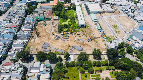Tiến độ dự án căn hộ The Privia Khang Điền tháng 7/2022