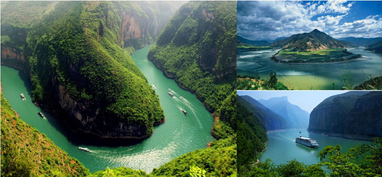 Sông Trường Giang với chiều dài 6385km