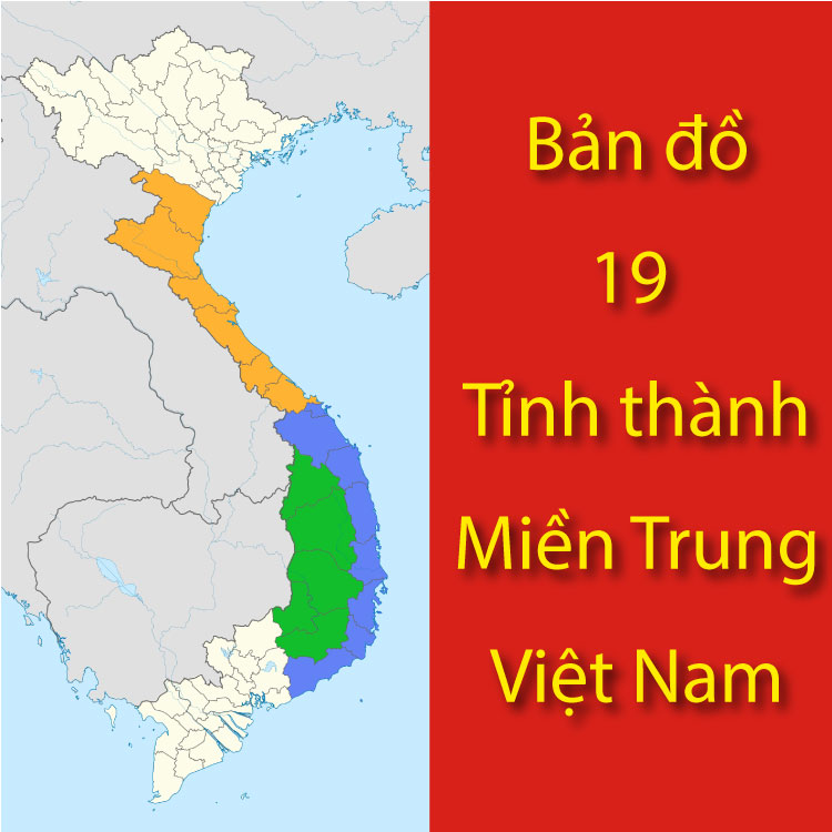 danh sách các tỉnh miền trung Việt Nam