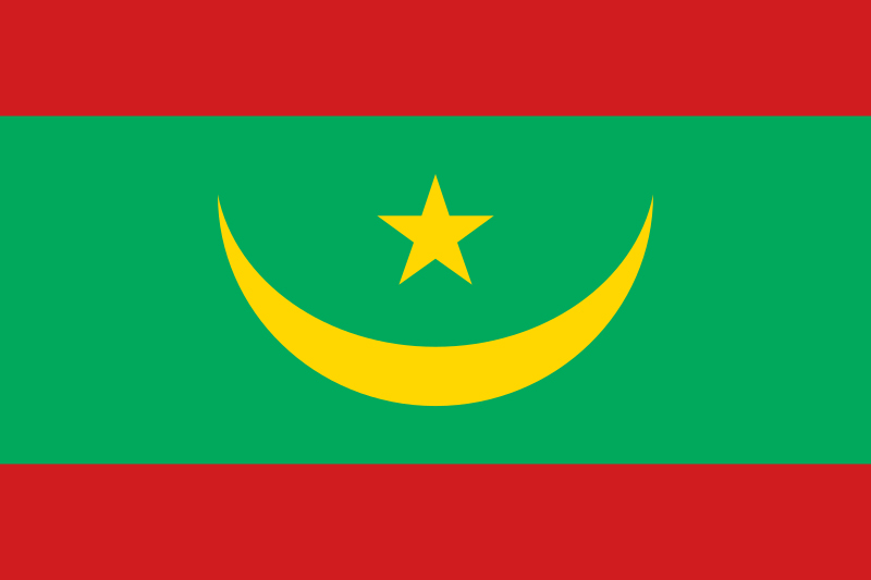 Quốc kỳ Mauritanie