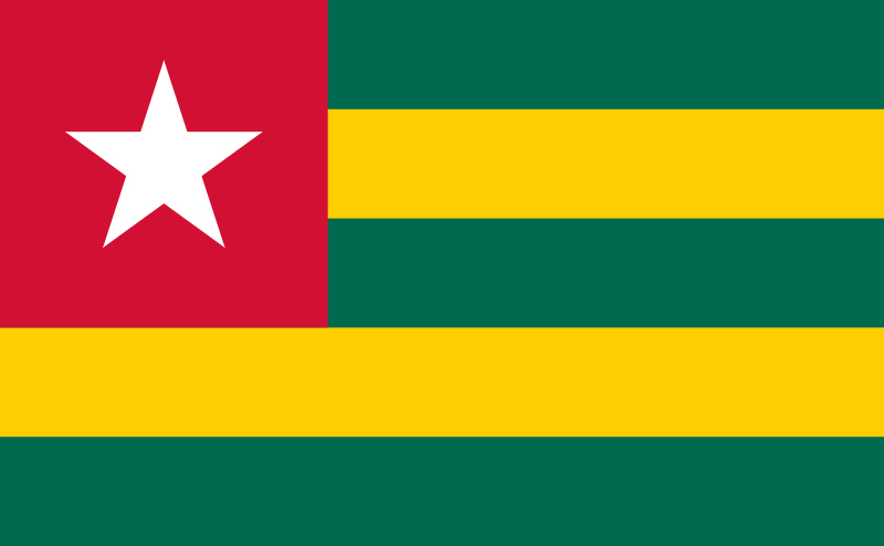 Quốc kỳ Togo