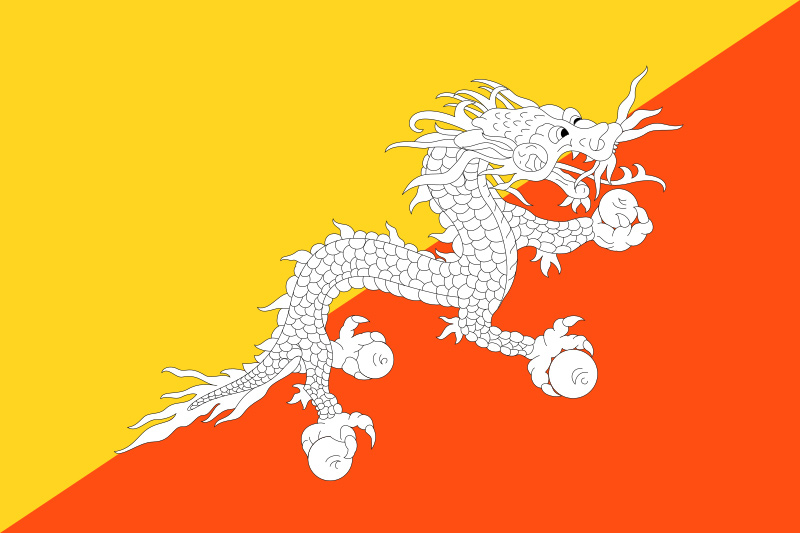 Quốc kỳ Bhutan