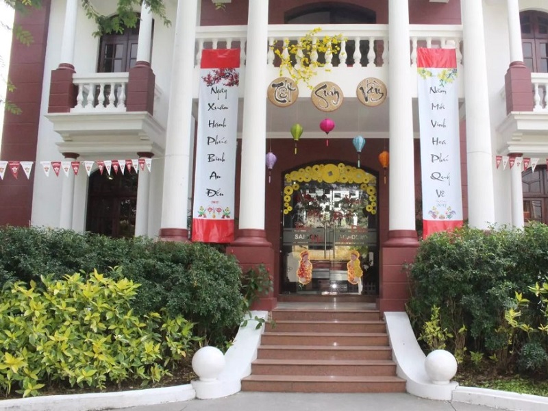 Mầm non Quốc tế Sài Gòn Academy với cơ sở khang trang