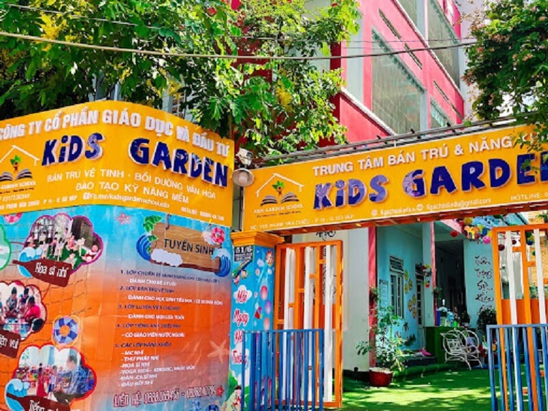 Trung tâm Bán Trú và Năng Khiếu Kids Garden bồi dưỡng văn hóa và kỹ năng mềm