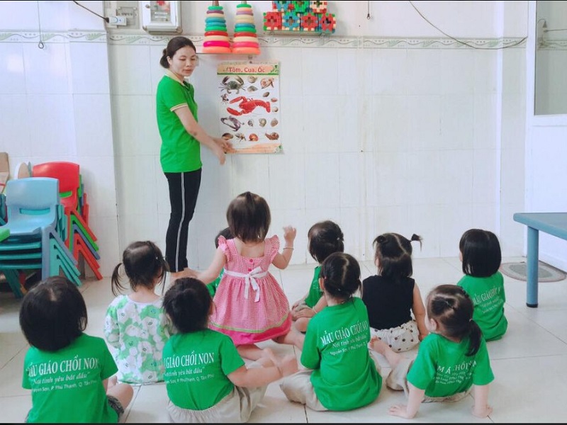 Lớp học con vật tại Tư thục Trường mầm non Nam Á
